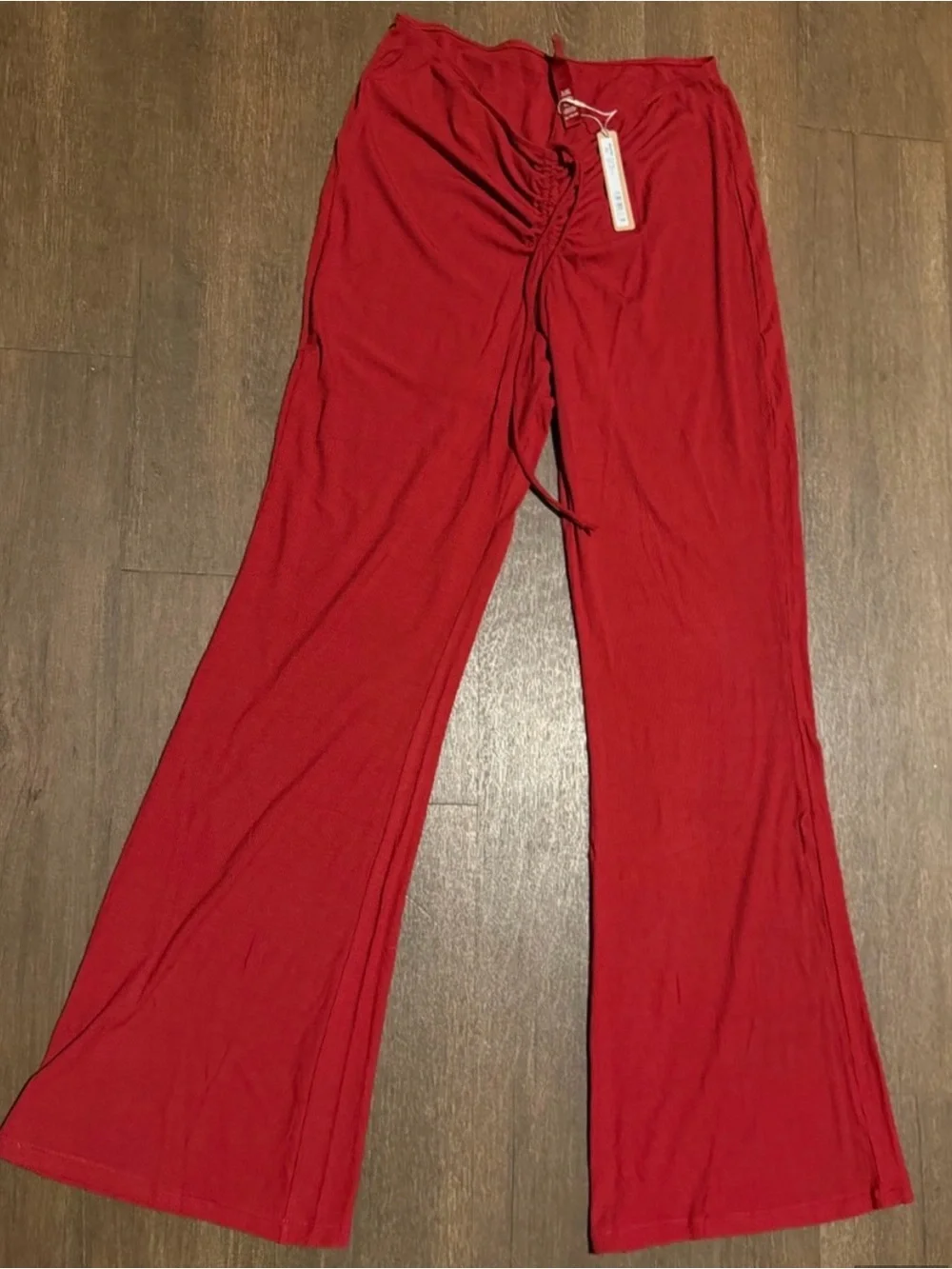 NWT SKIMS soft lounge ruched pants BRICK, various sizes - Picture 3 of 4